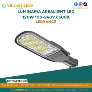 LUMINARIA AREALIGHT LED 120W 100-240V 6500K LEDVANCE