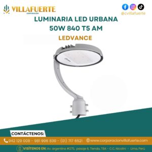 LUMINARIA LED URBANA 50W 840 T5 AM LEDVANCE
