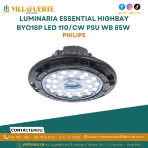 LUMINARIA ESSENTIAL HIGHBAY BYO18P LED 110/CW PSU WB 85W PHILIPS