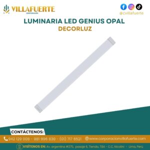 LUMINARIA LED GENIUS OPAL 90W DECORLUZ