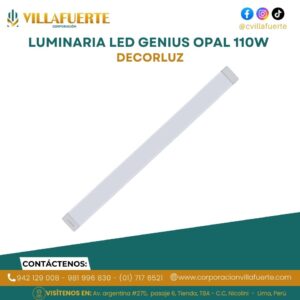 LUMINARIA LED GENIUS OPAL 110W DECORLUZ