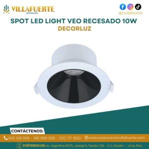 SPOT LED LIGHT VEO RECESADO 10W DECORLUZ